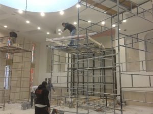 מיזוג ושיפוץ בית כנסת